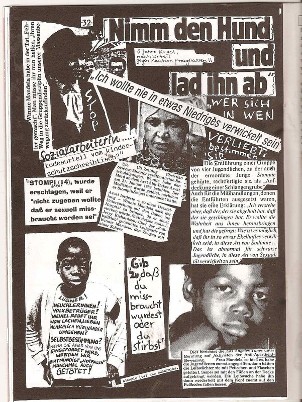 Wertekanon und Mords-Toleranz der Freiheitskämpferin Mandela